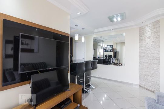 Sala de apartamento à venda com 2 quartos, 50m² em Vila Roque, São Paulo