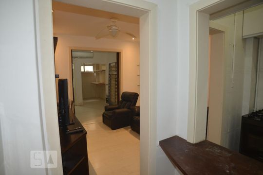 Sala de apartamento para alugar com 1 quarto, 41m² em Botafogo, Rio de Janeiro