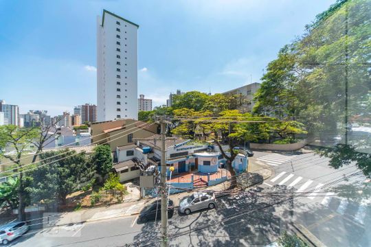 Vista da Varanda Gourmet  de apartamento à venda com 3 quartos, 90m² em Centro, Santo André