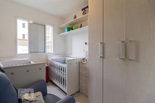 Quarto 01 de apartamento para alugar com 3 quartos, 64m² em Mooca, São Paulo