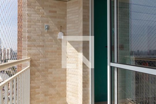 Varanda da Sala de apartamento para alugar com 2 quartos, 63m² em Jaguaré, São Paulo