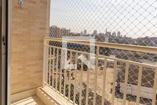 Varanda da Sala de apartamento para alugar com 2 quartos, 63m² em Jaguaré, São Paulo