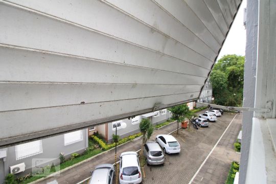 Vista Sala de apartamento à venda com 2 quartos, 54m² em Sarandi, Porto Alegre