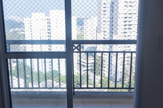Varanda da Sala de apartamento à venda com 2 quartos, 54m² em Vila Bela, São Paulo