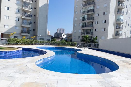Área comum - Piscina de apartamento à venda com 2 quartos, 54m² em Vila Bela, São Paulo