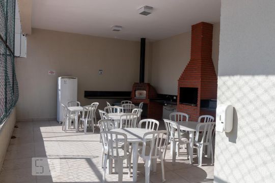 Área comum - Churrasqueira de apartamento à venda com 2 quartos, 54m² em Vila Bela, São Paulo