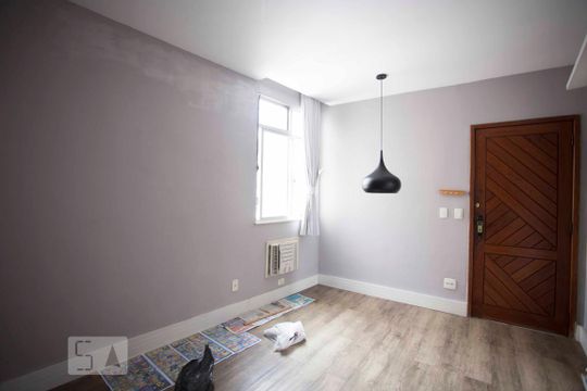 sala de apartamento à venda com 2 quartos, 54m² em Maracanã, Rio de Janeiro