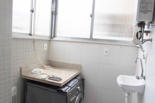 área de serviço de apartamento à venda com 2 quartos, 54m² em Maracanã, Rio de Janeiro
