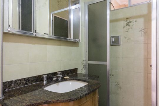 Banheiro de apartamento à venda com 2 quartos, 76m² em Parque Mandaqui, São Paulo