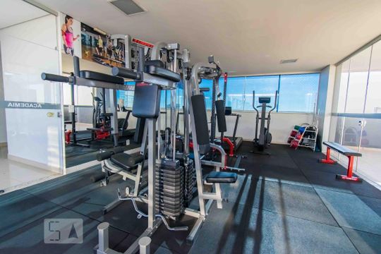 Academia de apartamento para alugar com 1 quarto, 33m² em Samambaia Sul (samambaia), Brasília