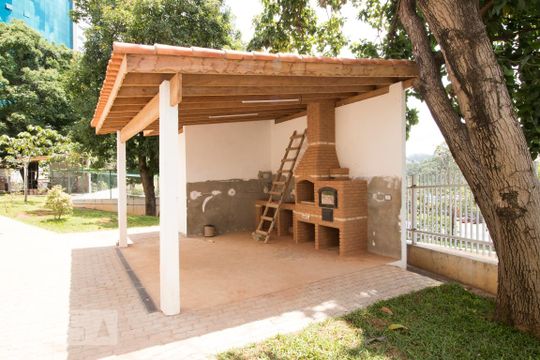 Área comum - Churrasqueira de apartamento à venda com 2 quartos, 63m² em Chácara Agrindus, Taboão da Serra
