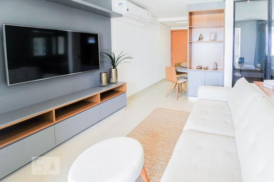 Sala de kitnet/studio para alugar com 1 quarto, 43m² em St. Oeste, Goiânia