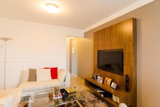 Sala de apartamento para alugar com 2 quartos, 60m² em Baeta Neves, São Bernardo do Campo