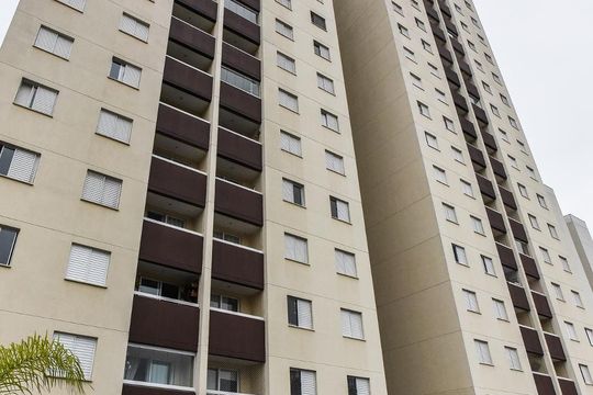 Fachada de apartamento para alugar com 2 quartos, 60m² em Baeta Neves, São Bernardo do Campo