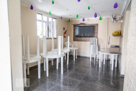 Área comum - Salão de festas de apartamento à venda com 2 quartos, 57m² em Cangaíba, São Paulo