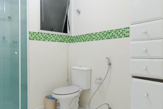 Banheiro de apartamento para alugar com 2 quartos, 70m² em Centro, São Bernardo do Campo