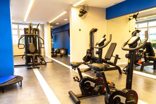 Academia de apartamento para alugar com 2 quartos, 57m² em Barra Funda, São Paulo