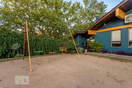 Área Comum - Playground de casa de condomínio à venda com 6 quartos, 300m² em Jardim Itu Sabará, Porto Alegre