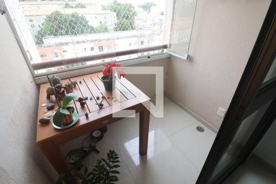 Sacada  de apartamento à venda com 2 quartos, 58m² em Lauzane Paulista, São Paulo