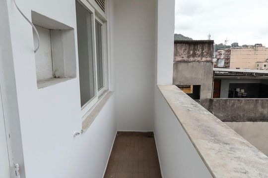 Varanda de apartamento à venda com 1 quarto, 46m² em Engenho Novo, Rio de Janeiro