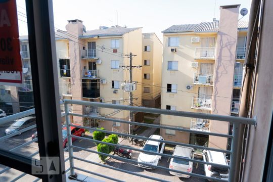 Vista sacada de apartamento à venda com 2 quartos, 44m² em São José, São Leopoldo