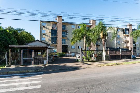 Fachada do Condomínio de apartamento à venda com 2 quartos, 44m² em São José, São Leopoldo