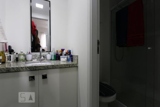 suite de apartamento à venda com 1 quarto, 44m² em Vila Andrade, São Paulo