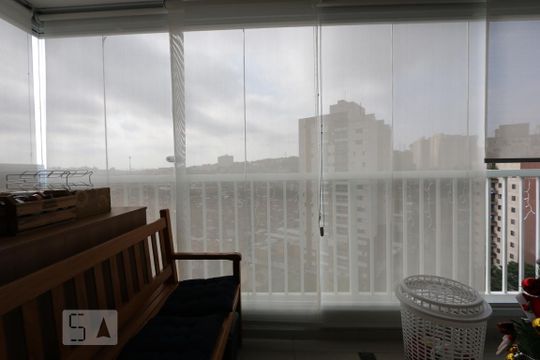 varanda de apartamento à venda com 1 quarto, 44m² em Vila Andrade, São Paulo