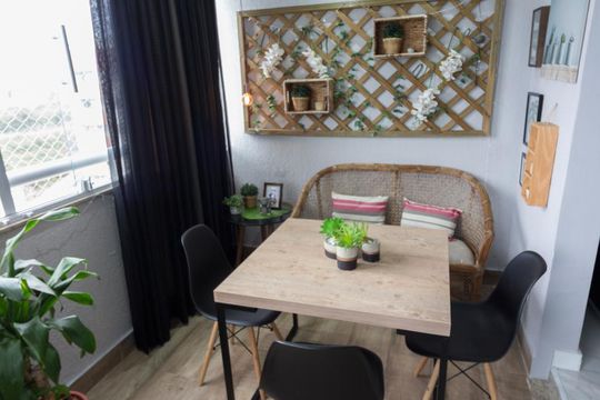 Varanda da Sala de apartamento para alugar com 4 quartos, 150m² em Barra da Tijuca, Rio de Janeiro