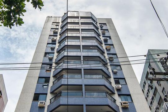 Fachada de apartamento à venda com 3 quartos, 100m² em Tijuca, Rio de Janeiro