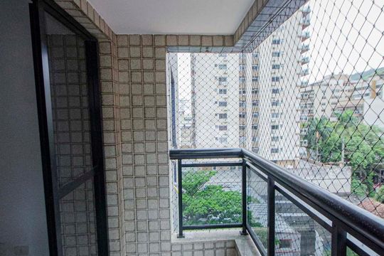 Varanda da Sala de apartamento à venda com 3 quartos, 100m² em Tijuca, Rio de Janeiro