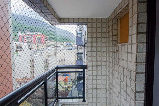 Varanda da Sala de apartamento à venda com 3 quartos, 100m² em Tijuca, Rio de Janeiro