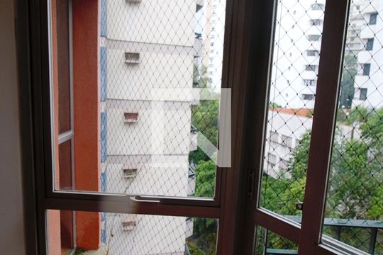 Vista do Quarto de apartamento para alugar com 1 quarto, 45m² em Real Parque, São Paulo