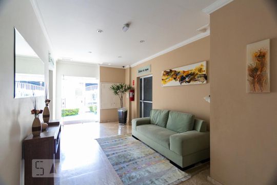 Hall social de apartamento à venda com 2 quartos, 58m² em Jardim Oriental, São Paulo