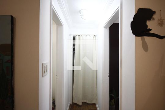 Corredor de apartamento para alugar com 2 quartos, 65m² em Paraíso, São Paulo