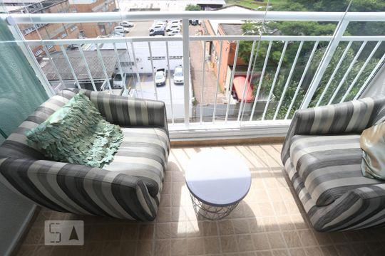 Sacada de apartamento para alugar com 3 quartos, 70m² em Jaguaré, São Paulo