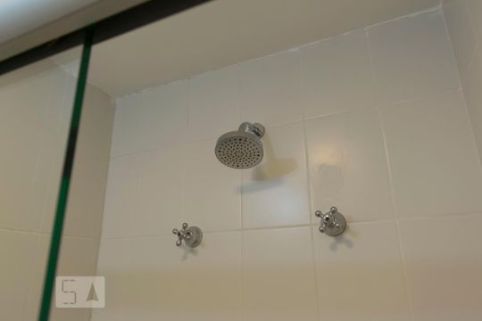Banheiro social (Chuveiro) de apartamento para alugar com 2 quartos, 56m² em Cambuci, São Paulo