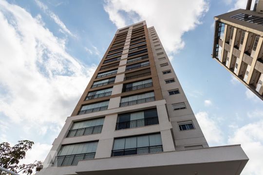 Fachada - Condomínio de kitnet/studio à venda com 1 quarto, 34m² em Vila Cordeiro, São Paulo
