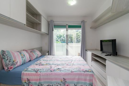 Quarto e Sala de apartamento à venda com 1 quarto, 20m² em Santana, São Paulo