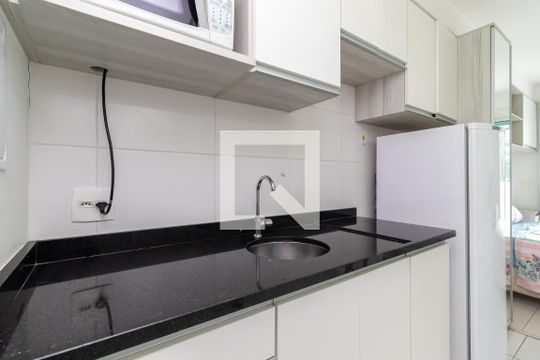 Cozinha de apartamento à venda com 1 quarto, 20m² em Santana, São Paulo