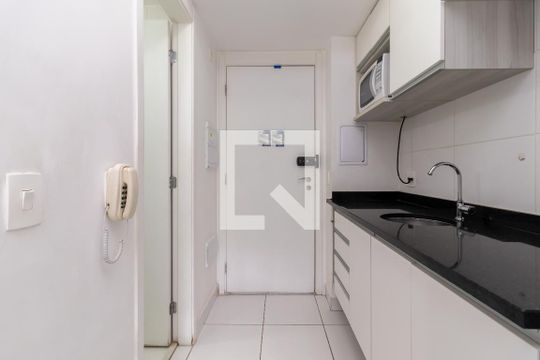 Cozinha de apartamento à venda com 1 quarto, 20m² em Santana, São Paulo