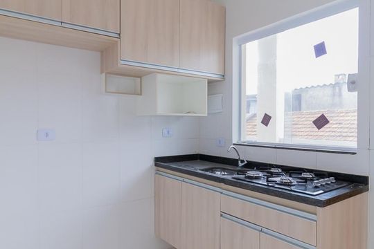 Cozinha de kitnet/studio à venda com 1 quarto, 27m² em Jardim Maringá, São Paulo
