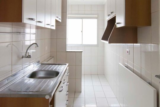 Cozinha de apartamento à venda com 3 quartos, 55m² em Vila Basileia, São Paulo