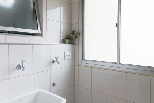 Lavanderia de apartamento à venda com 3 quartos, 55m² em Vila Basileia, São Paulo