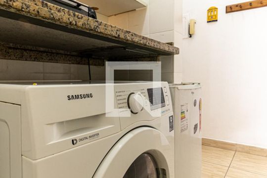Cozinha - Lavadora de kitnet/studio à venda com 1 quarto, 30m² em Higienópolis, São Paulo
