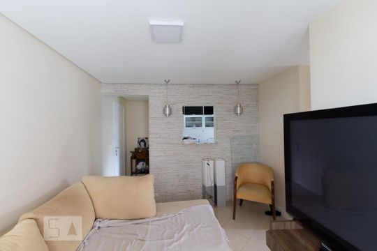 Sala de apartamento à venda com 2 quartos, 50m² em Jardim Ampliação, São Paulo