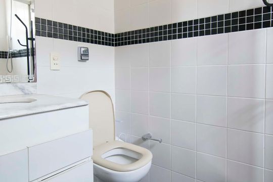 Banheiro Suíte de apartamento à venda com 3 quartos, 126m² em Santana, São Paulo