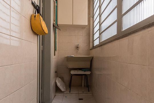 Área de Serviço de apartamento à venda com 2 quartos, 96m² em Vila Monte Alegre, São Paulo