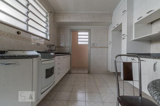 Cozinha de apartamento à venda com 2 quartos, 96m² em Vila Monte Alegre, São Paulo