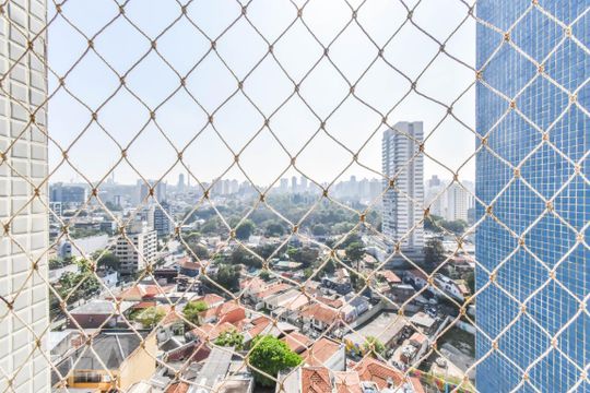 Suíte - Vista de apartamento para alugar com 2 quartos, 74m² em Pinheiros, São Paulo